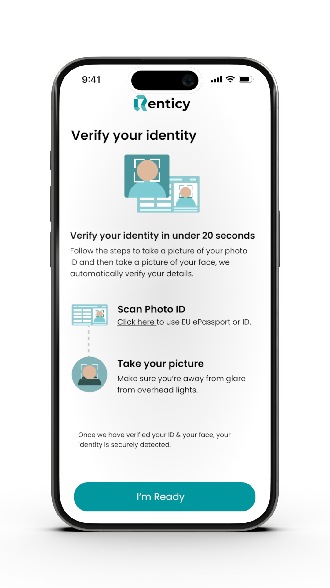 Verify your identity